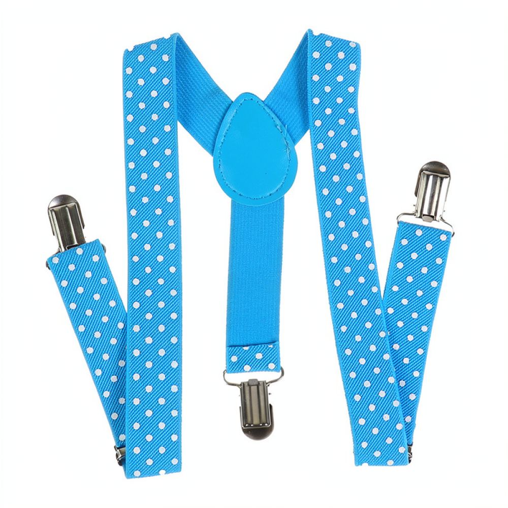 حمالات أنيقة بنقشة البولكا دوت - مراجعة Men'S Formal Wear With Suspenders وسعره