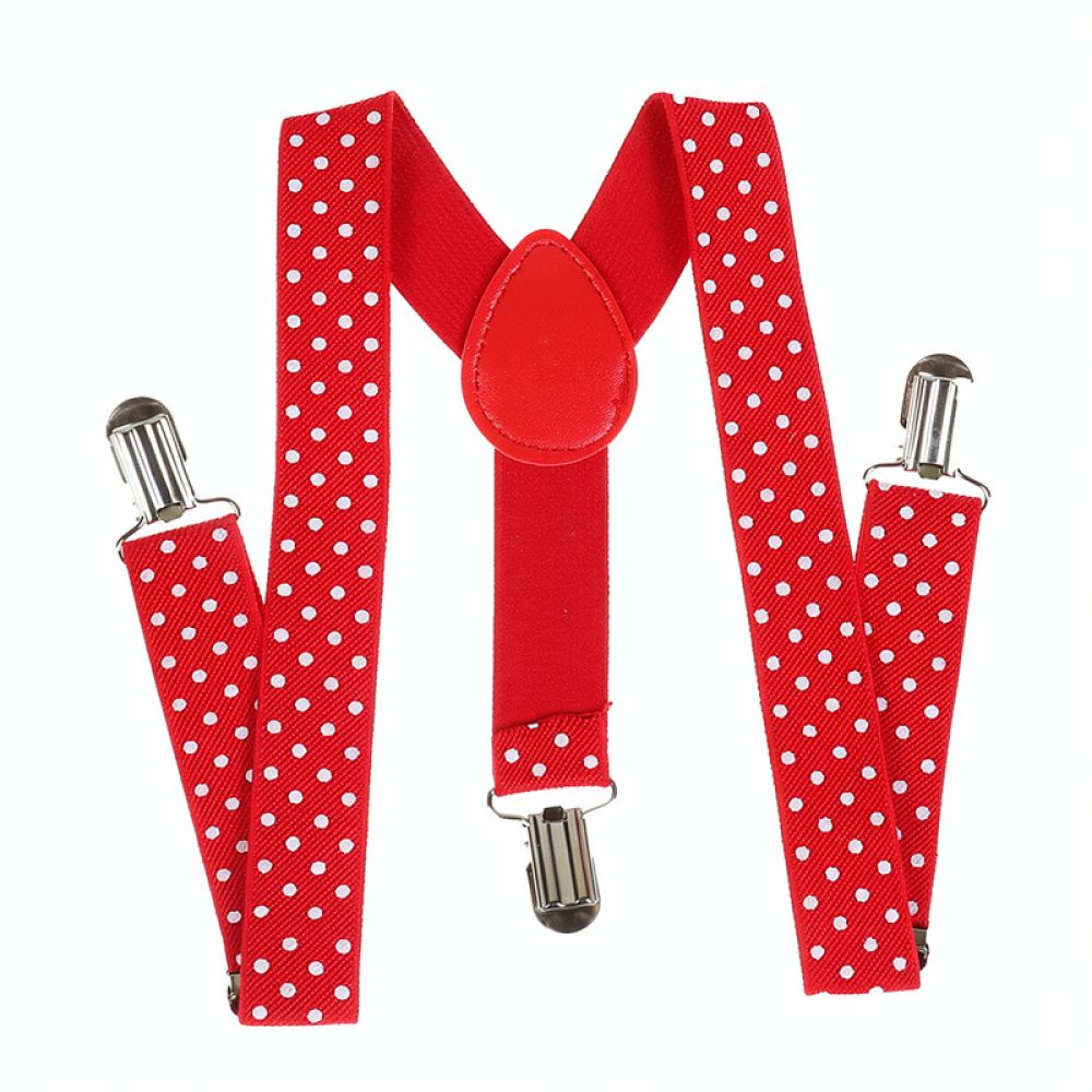 حمالات أنيقة بنقشة البولكا دوت - مراجعة Men'S Formal Wear With Suspenders وسعره
