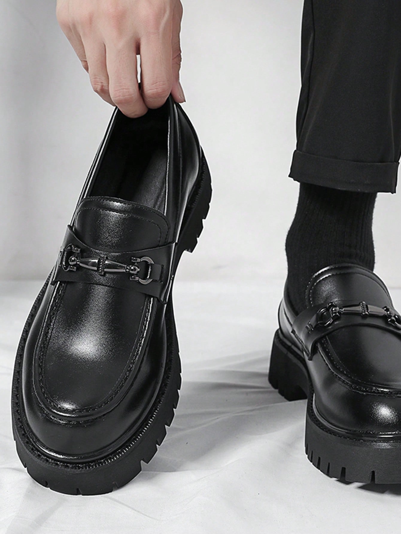 أحذية رجالية بريطانية الطراز،  - مراجعة Formal Men Daily Wear Footwear وسعره